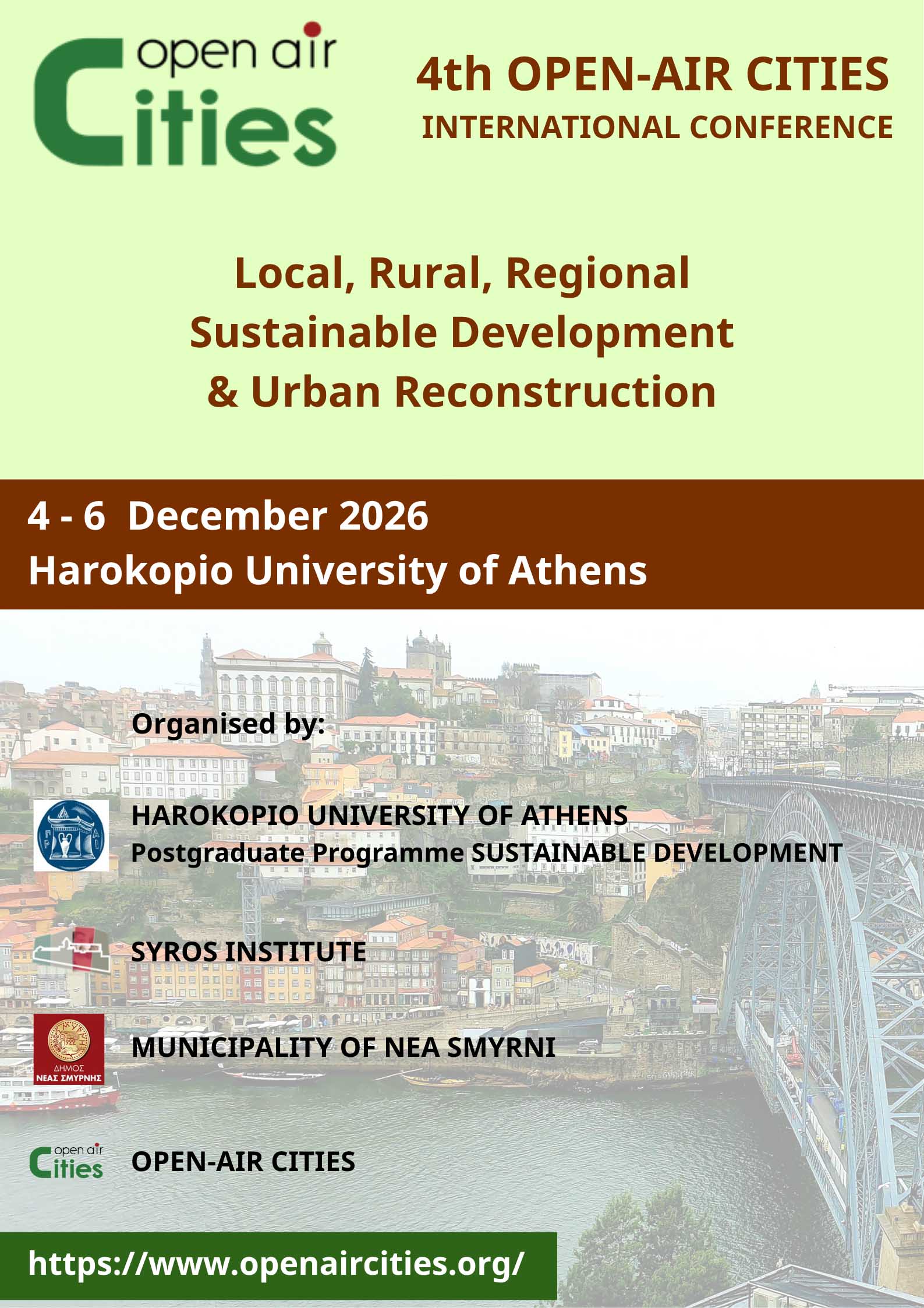 POSTER 4th Open Air Cities International Conference copy