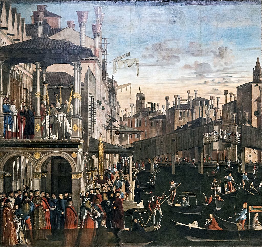 Painting of Venice, 15th century