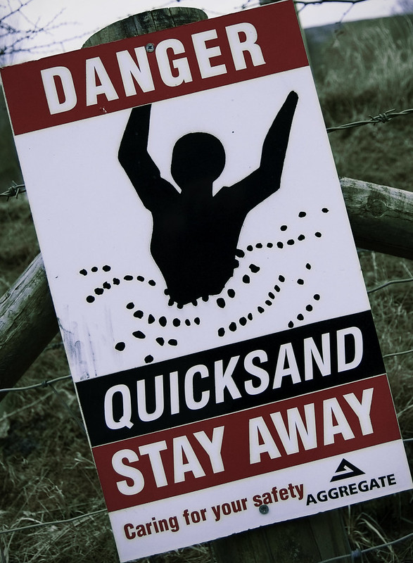 Quicksand by Dave Wild taken2007 Flickr